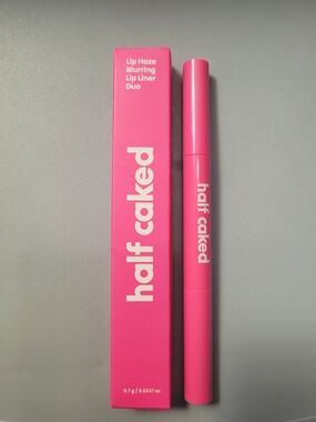 Half Caked Lip Haze Blurring Lip Liner Duo In Nude Haze